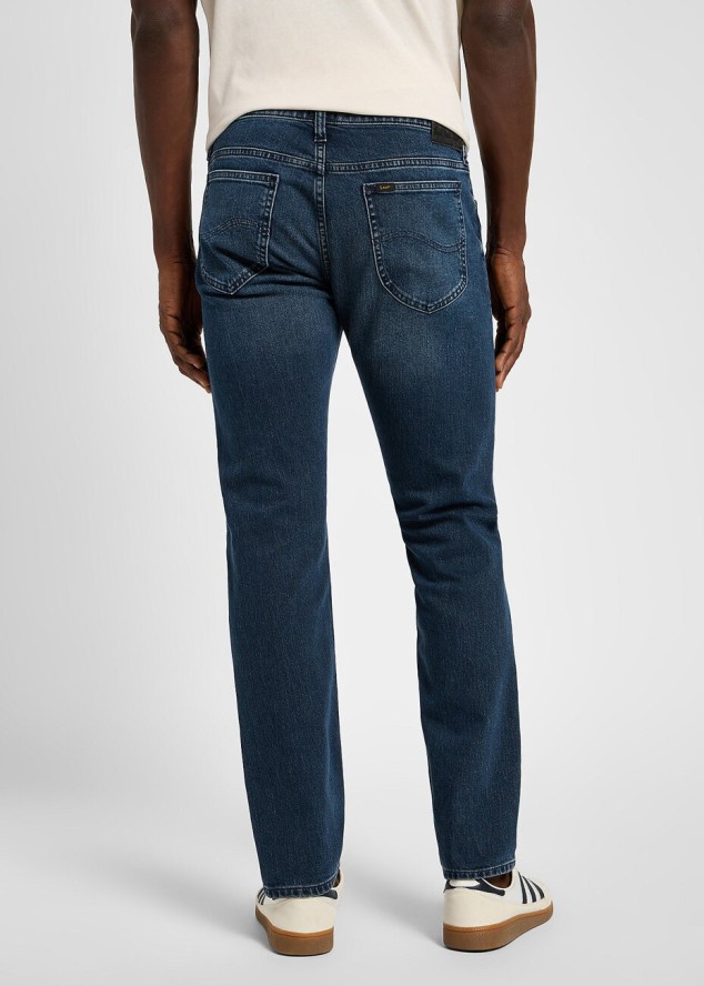 LEE RIDER MĘSKIE SPODNIE JEANSOWE JEANSY DŻISNY HOLLAND BLUE 112355795 L701008586