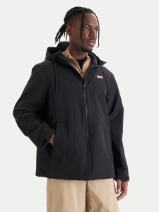 Hunter Kurtka przejściowa Originals HARM0004261 Czarny Regular Fit