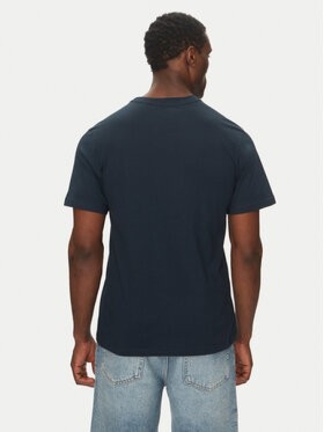 Element T-Shirt ELYKT00168 Granatowy Regular Fit