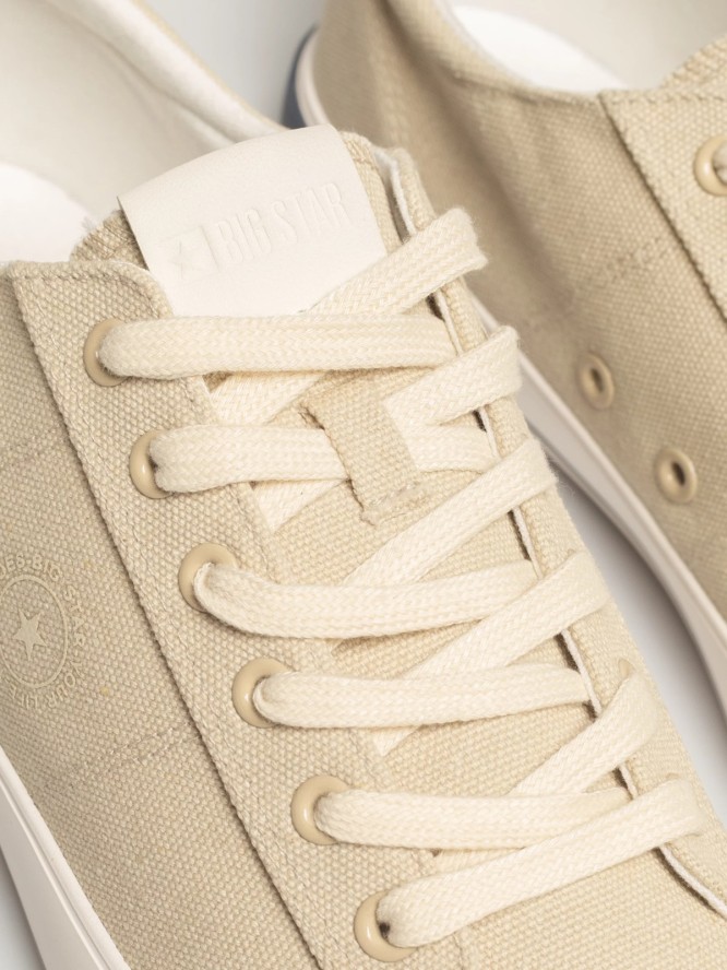 sneakersy męskie niskie beżowe tt174293 801