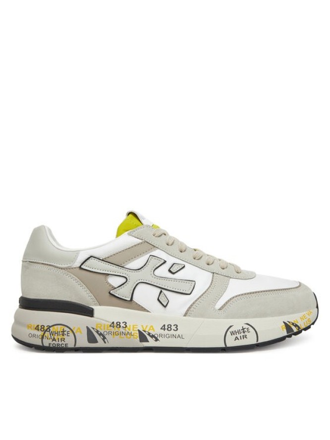 Premiata Sneakersy Mick Var 7212 Écru