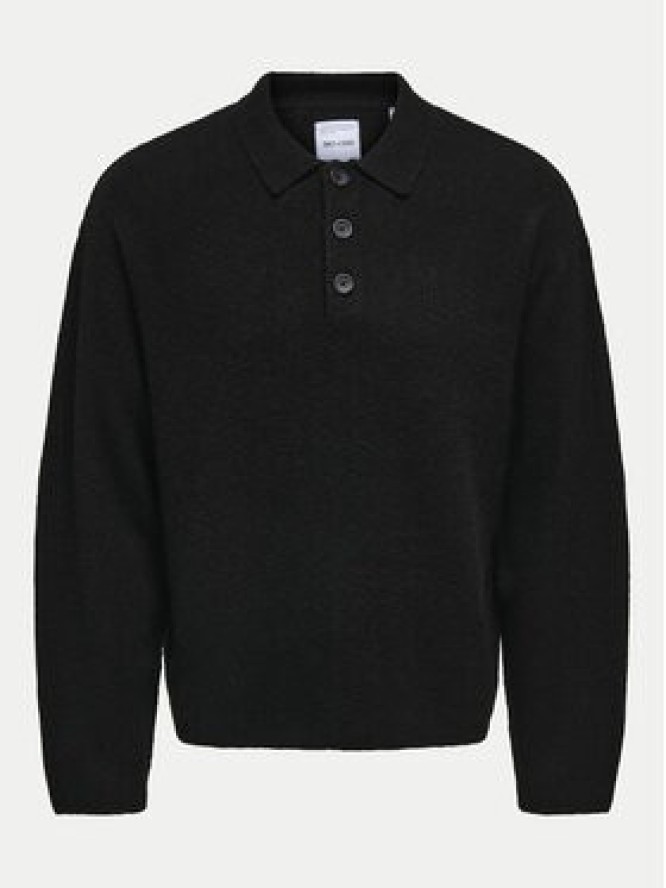 Only & Sons Sweter 22031550 Czarny Regular Fit