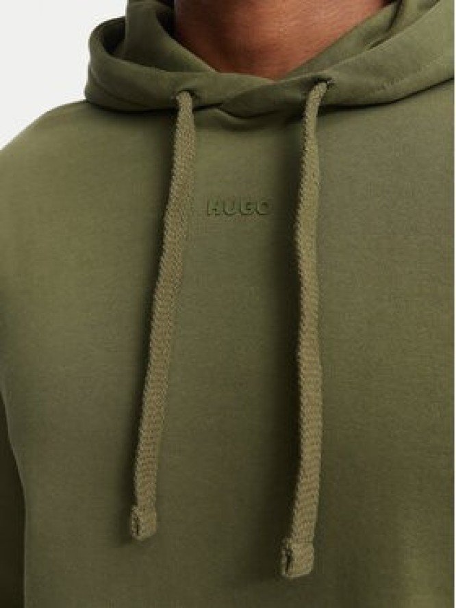 HUGO Bluza Dapo 50486478 Zielony Relaxed Fit