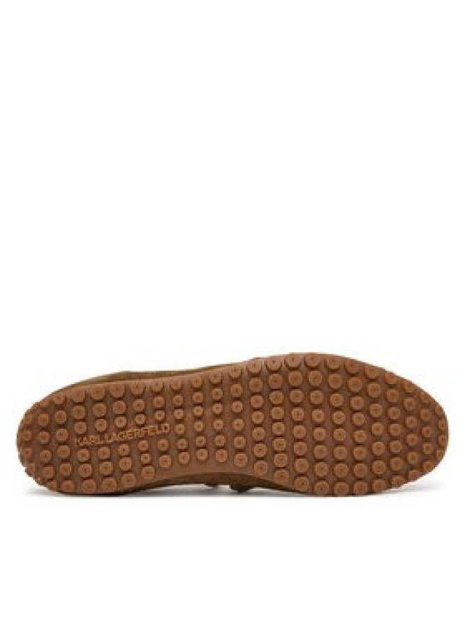 KARL LAGERFELD Sneakersy KL55922L Brązowy