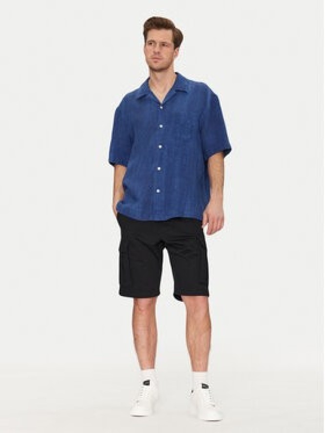 Gant Szorty materiałowe 205069 Czarny Relaxed Fit