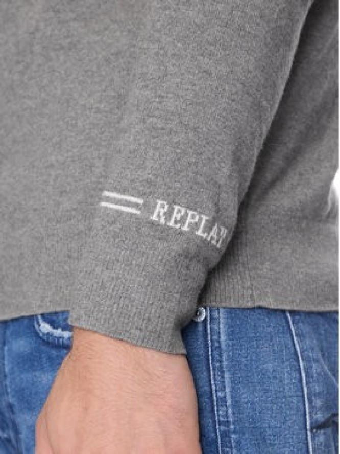 Replay Golf UK4455.000.G23138 Szary Regular Fit