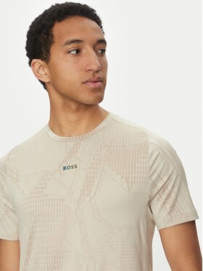 BOSS T-Shirt Desert Active 50537755 Beżowy Regular Fit