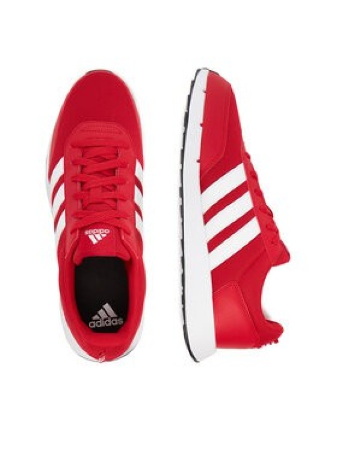 adidas Sneakersy RUN 50S JQ4516 Czerwony