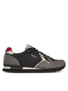 Pepe Jeans Sneakersy Brit Prints M PMS400002 Szary