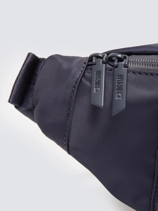 Saszetka męska typu nerka granatowa Tizanor 403