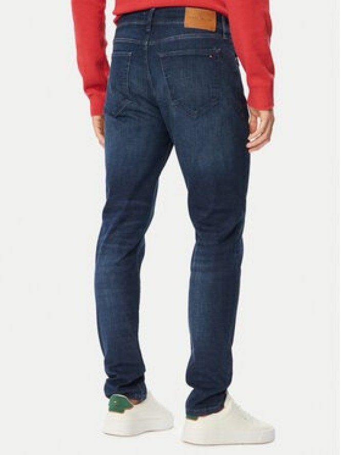 Tommy Hilfiger Jeansy Bleecker MW0MW43161 Granatowy Slim Fit