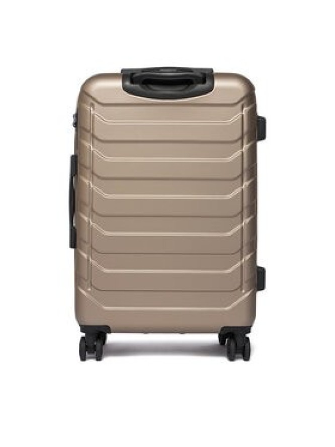 GINO ROSSI Walizka średnia C-GIN-M-002-05-GOLD Złoty