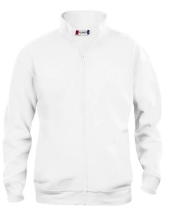 clique Basic Cardigan Junior w dresowym materiale biały – white