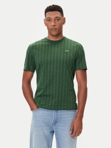 Lacoste T-Shirt TH5902 Zielony Classic Fit