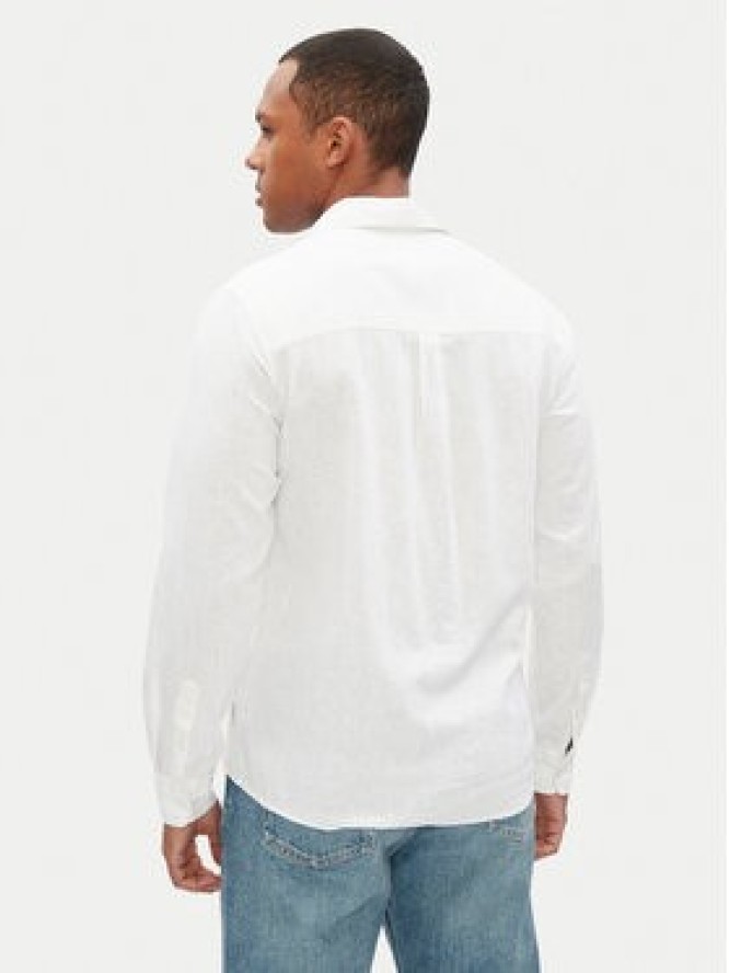 Pepe Jeans Koszula Arnau PM308844 Biały Regular Fit