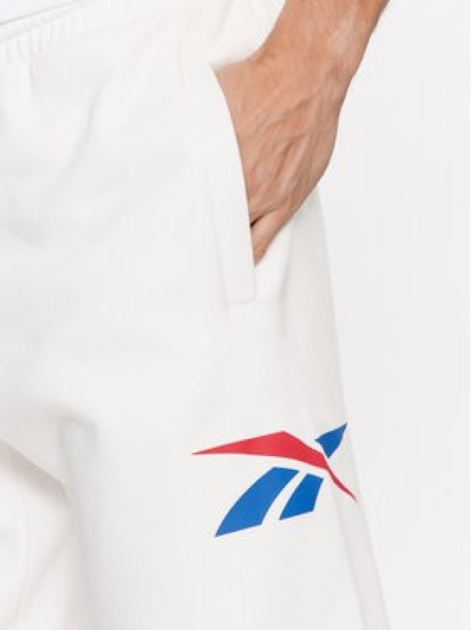 Reebok Spodnie dresowe Classics Brand Proud HY7158 Biały Regular Fit