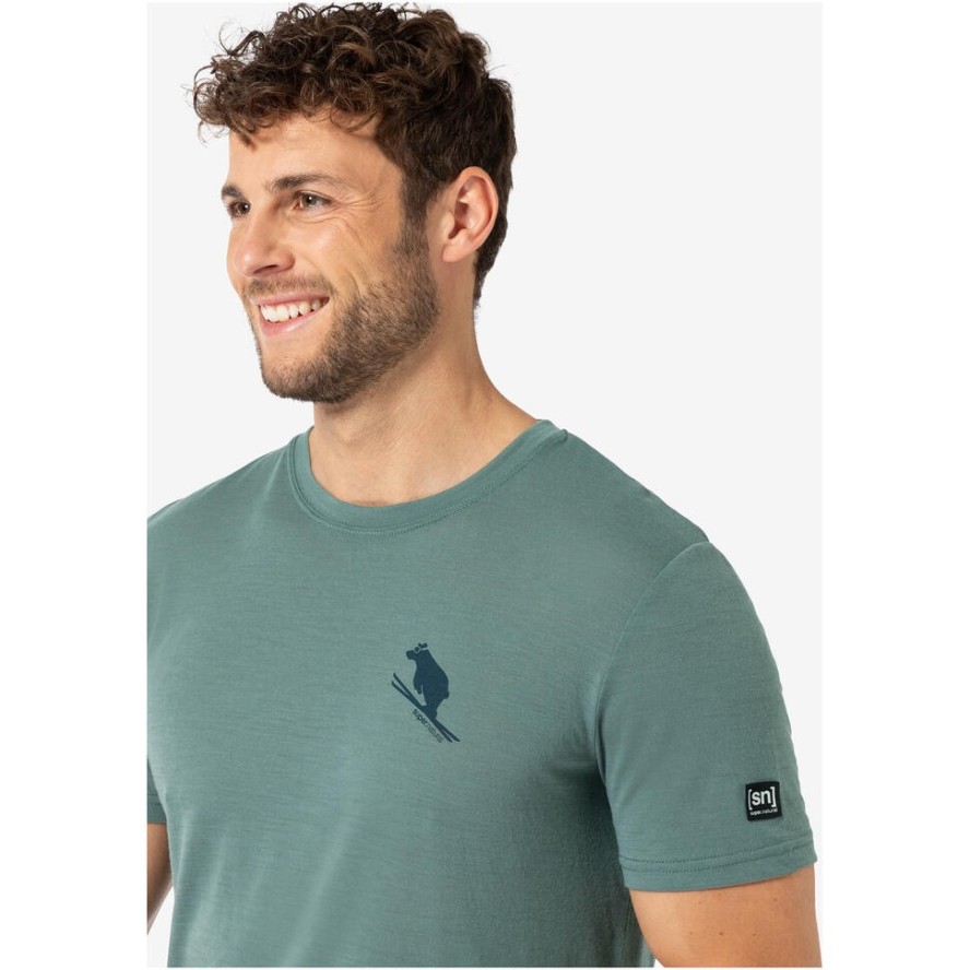 Koszulka z krótkim rękawem męska SUPER.NATURAL M Little Flear Tee