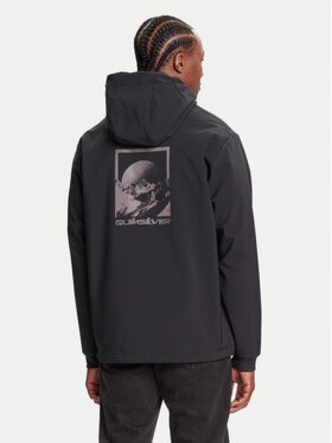 Quiksilver Kurtka przejściowa Live For The Dream EQYJK04185 Czarny Regular Fit