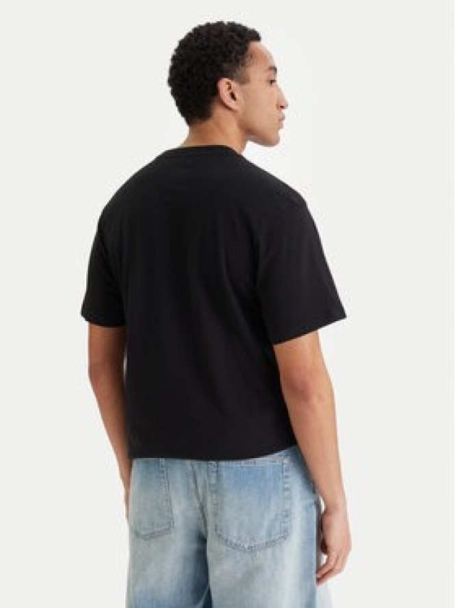 Quiksilver T-Shirt EQYZT08174 Czarny Regular Fit