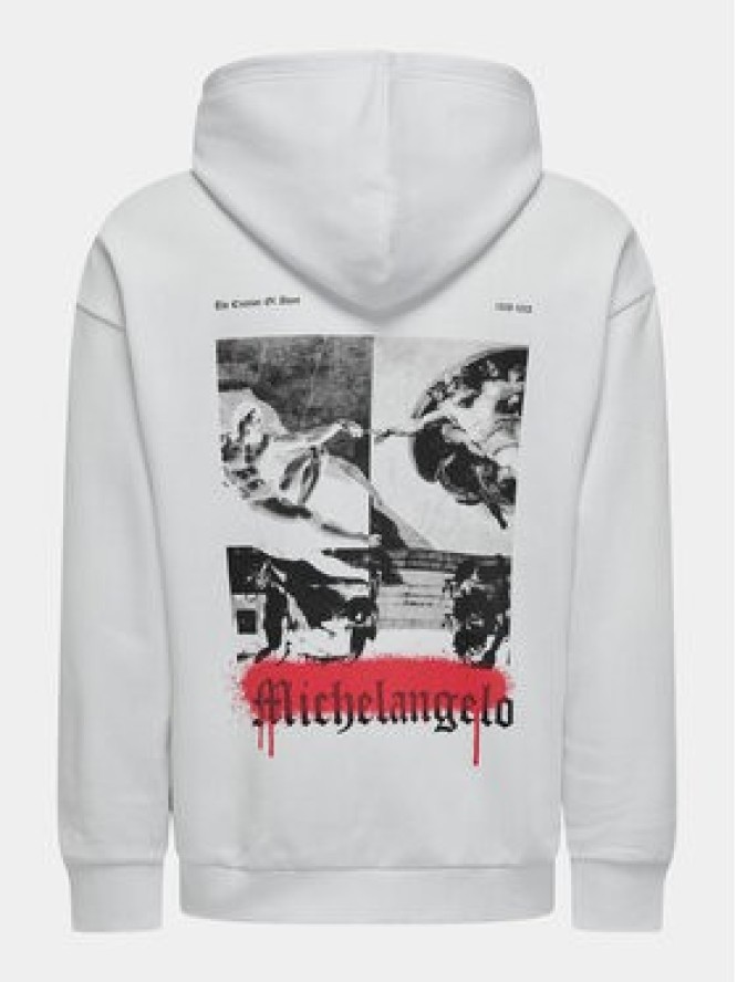 Only & Sons Bluza Apoh 22028208 Biały Relaxed Fit