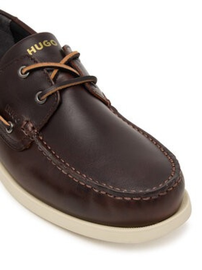 HUGO Mokasyny Darcy Boat LT 50563321 Brązowy