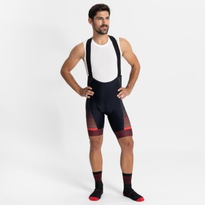 Spodenki rowerowe na szelkach męskie Rogelli Hero II