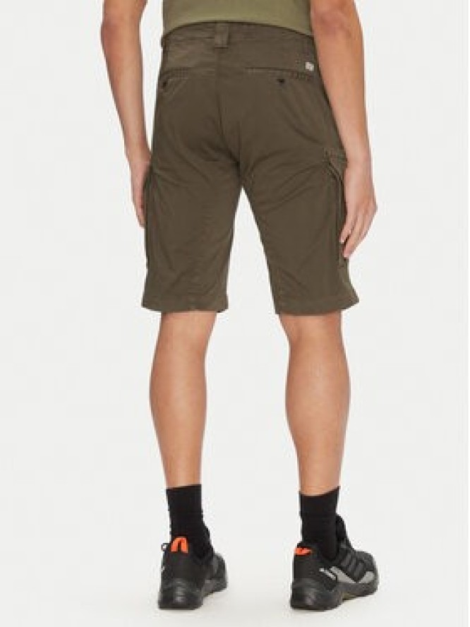C.P. Company Szorty materiałowe 18CMBE116A005694G Zielony Regular Fit