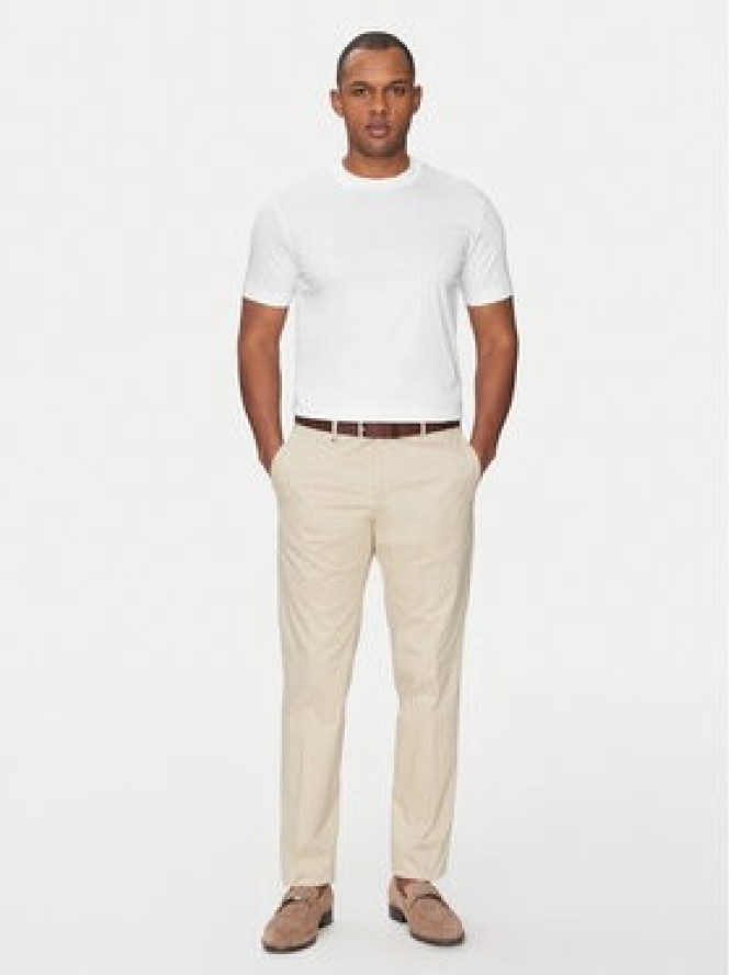 BOSS Spodnie materiałowe C-Genius 50534612 Beżowy Slim Fit