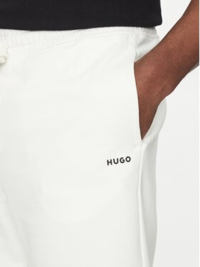 HUGO Szorty sportowe Dayono 50530696 Beżowy Relaxed Fit