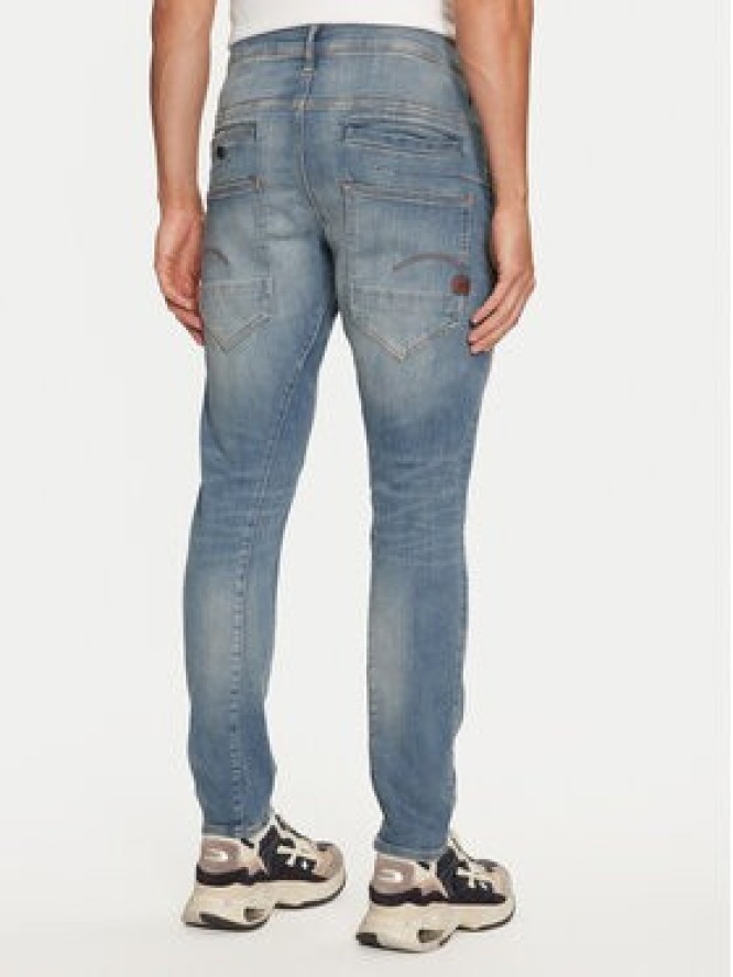 G-Star Raw Jeansy D05385-8968-071 Granatowy Slim Fit