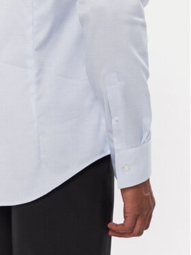 Calvin Klein Koszula LV019EU068 Błękitny Slim Fit