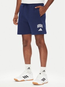 adidas Szorty sportowe Collegiate JM1728 Niebieski Regular Fit
