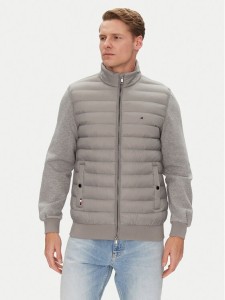 Tommy Hilfiger Kurtka przejściowa MW0MW37461 Szary Regular Fit