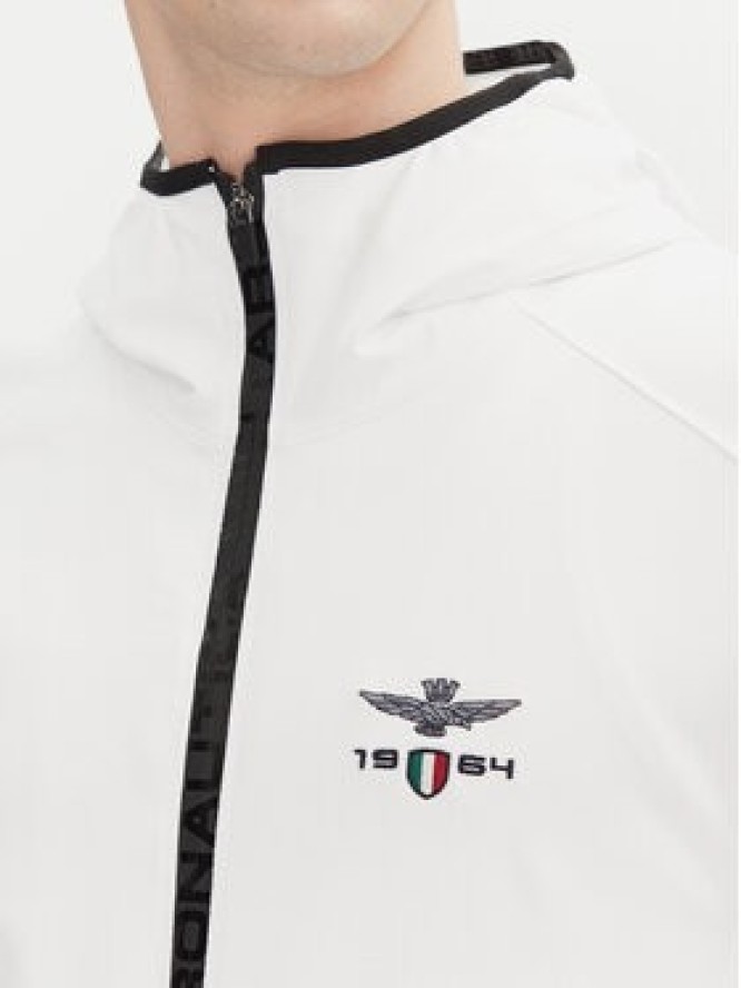 Aeronautica Militare Kurtka przejściowa 251AF497F559 Biały Regular Fit