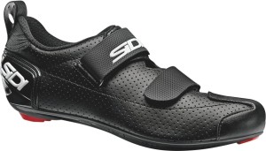 Buty triathlonowe sztywne podeszwa czarne T-5 Air