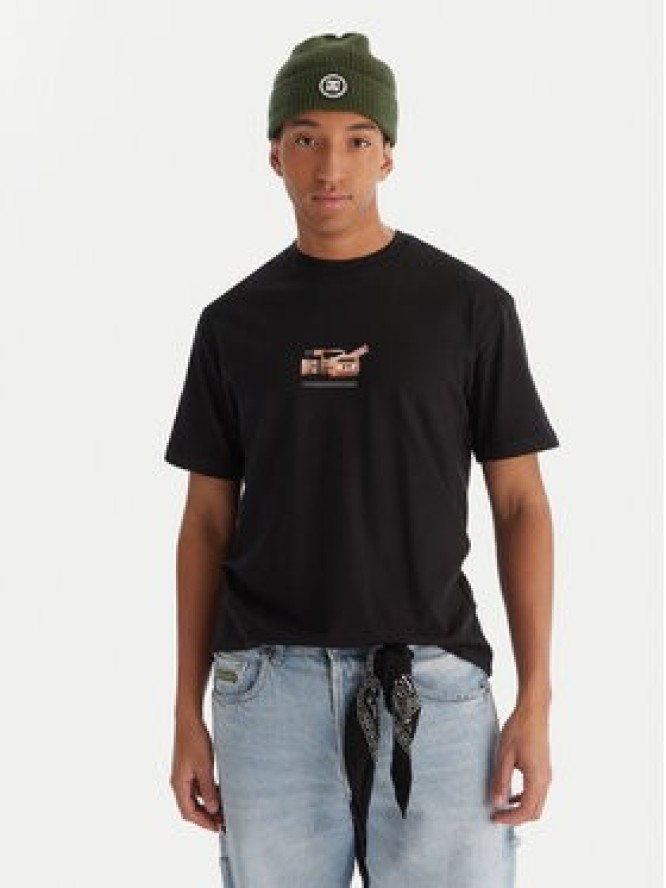 DC Shoes T-Shirt Handy Cam HSS EDYZT04379 Czarny Regular Fit