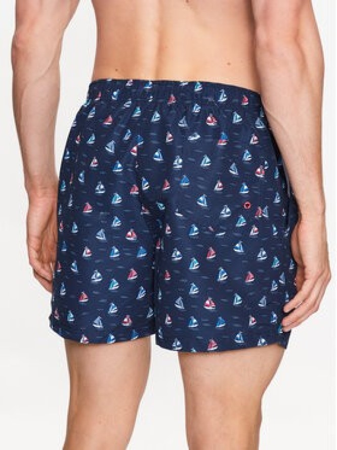 CMP Szorty sportowe 33R9127 Granatowy Regular Fit