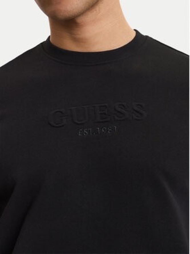 Guess Bluza M6GQ07 K3045 Czarny Regular Fit