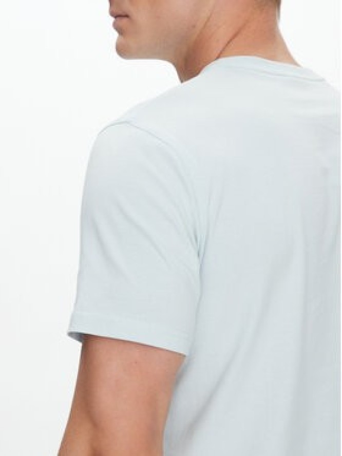 Barbour T-Shirt Lydd MTS1396BU61 Błękitny Regular Fit