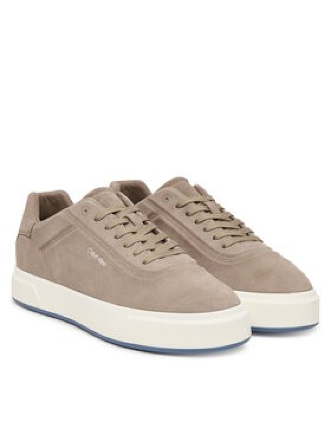 Calvin Klein Sneakersy Basket Cupsole Oxf Lup Hf Su HM0HM02131 Beżowy