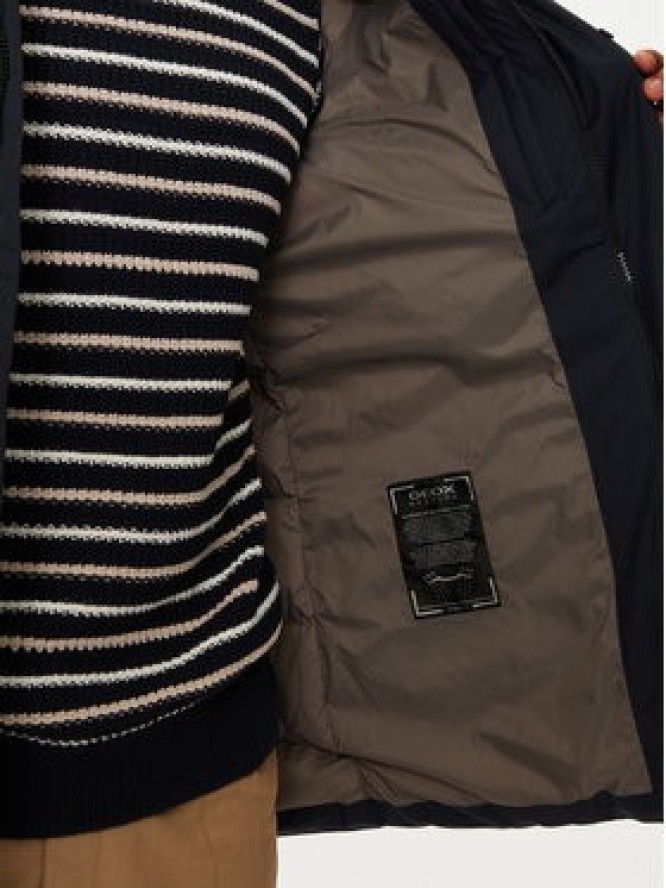 Geox Kurtka zimowa Sapienza M4628K TC188 F1726 Granatowy Regular Fit