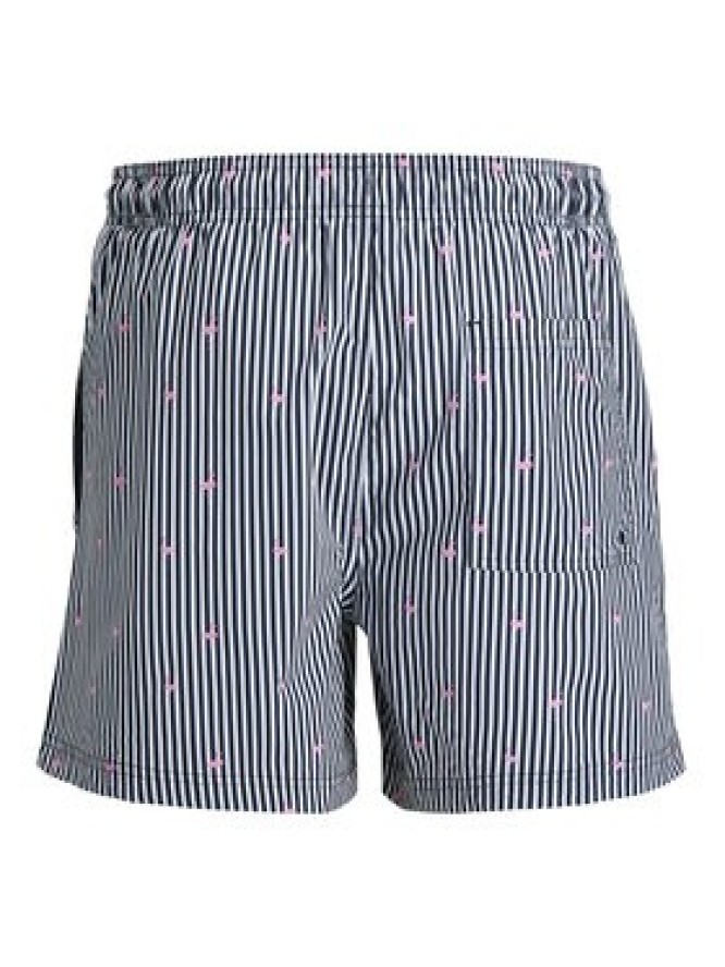 Jack & Jones Szorty kąpielowe Maui Breeze 12291425 Granatowy Regular Fit