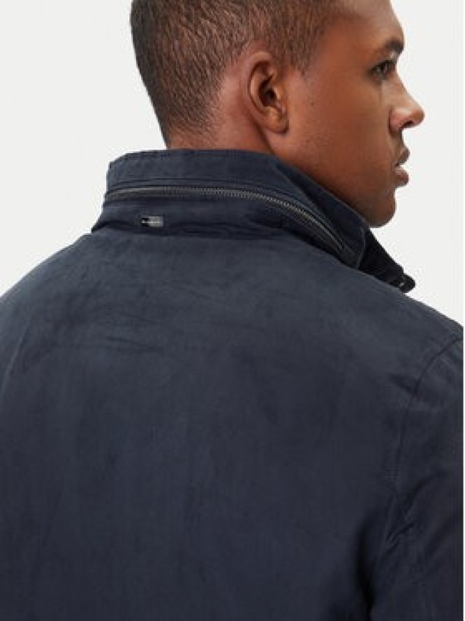 Bugatti Kurtka przejściowa 877400 81018 M Granatowy Regular Fit