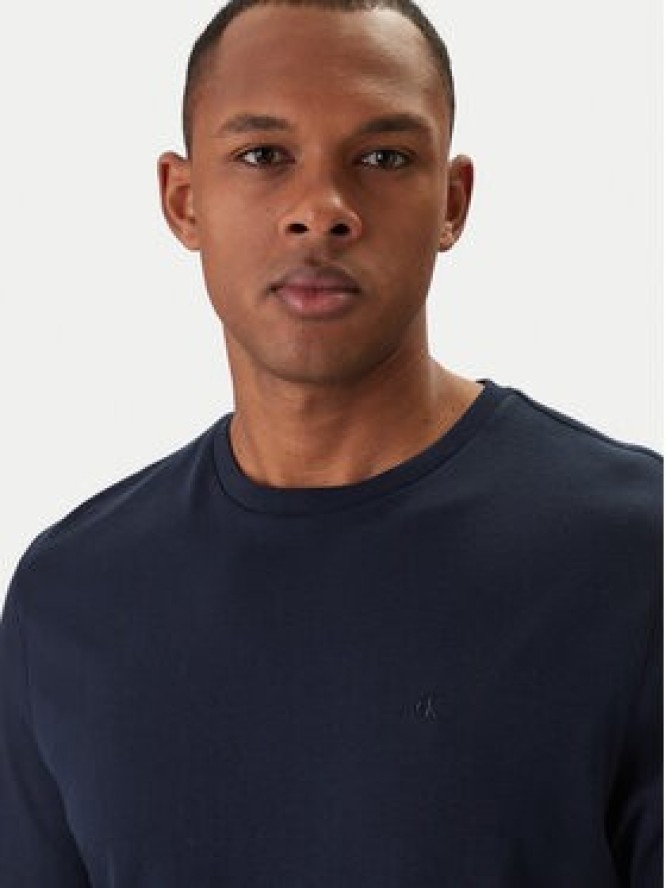 Calvin Klein T-Shirt LV04LB275G Granatowy Regular Fit