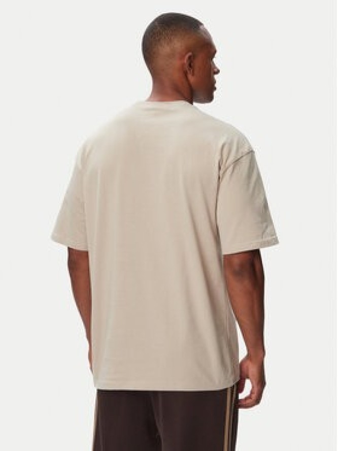 adidas T-Shirt Trefoil Essentials IA7548 Beżowy jasny Loose Fit