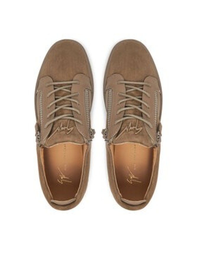 Giuseppe Zanotti Sneakersy RU40037/003 Brązowy