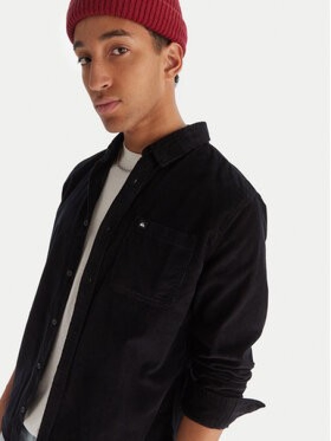 Quiksilver Koszula Smoke Trail EQYWT04652 Czarny Regular Fit