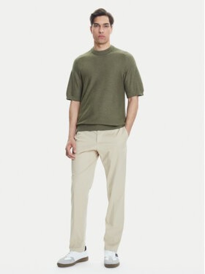 BOSS Sweter Kencel 50545678 Zielony Regular Fit