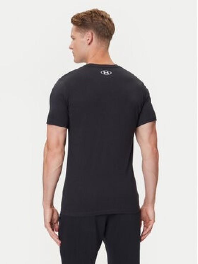 Under Armour T-Shirt Ua Gl Foundation Update Ss 1382915-001 Czarny Loose Fit