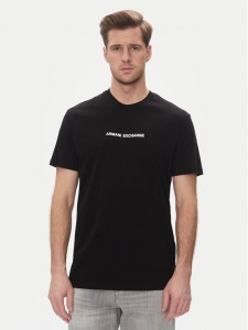 Armani Exchange T-Shirt XM000787 AF12308 UC001 Czarny Regular Fit